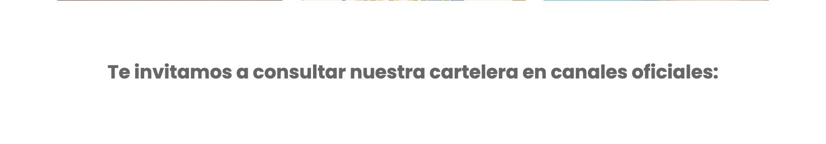 Canales oficiales